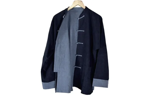 Tai Chi/ Kung Fu jacket, with liner (example #1) — Fabrics Of The Water  Dragon